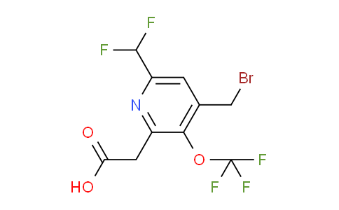 AM145465 | 1805145-76-9 | 4-(Bromomethyl)-6-(difluoromethyl)-3-(trifluoromethoxy)pyridine-2-acetic acid
