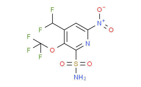 AM145467 | 1805028-67-4 | 4-(Difluoromethyl)-6-nitro-3-(trifluoromethoxy)pyridine-2-sulfonamide