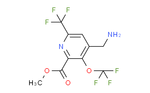 AM145470 | 1804938-06-4 | Methyl 4-(aminomethyl)-3-(trifluoromethoxy)-6-(trifluoromethyl)pyridine-2-carboxylate