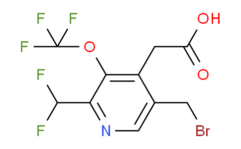 AM145474 | 1806766-33-5 | 5-(Bromomethyl)-2-(difluoromethyl)-3-(trifluoromethoxy)pyridine-4-acetic acid