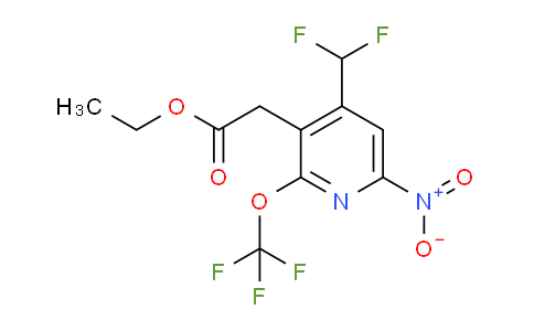 AM145480 | 1805300-26-8 | Ethyl 4-(difluoromethyl)-6-nitro-2-(trifluoromethoxy)pyridine-3-acetate