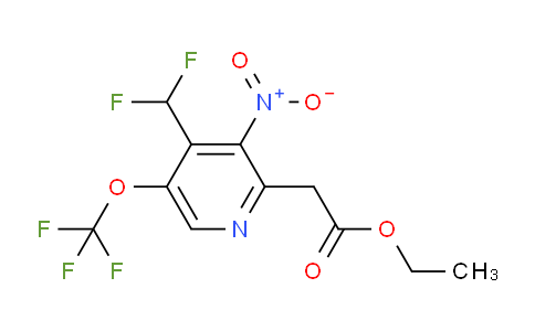 AM145481 | 1806060-00-3 | Ethyl 4-(difluoromethyl)-3-nitro-5-(trifluoromethoxy)pyridine-2-acetate