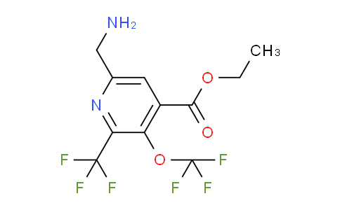 AM145484 | 1805226-95-2 | Ethyl 6-(aminomethyl)-3-(trifluoromethoxy)-2-(trifluoromethyl)pyridine-4-carboxylate