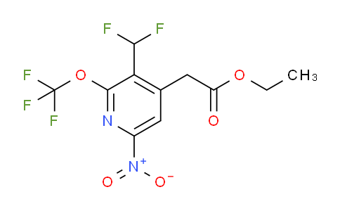 AM145487 | 1805159-02-7 | Ethyl 3-(difluoromethyl)-6-nitro-2-(trifluoromethoxy)pyridine-4-acetate