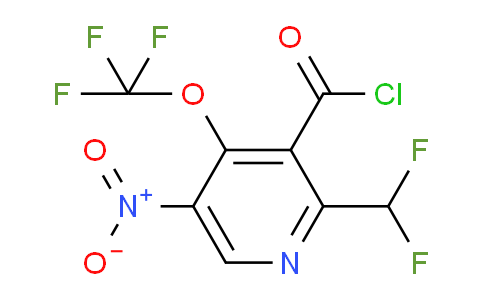 AM145502 | 1804857-15-5 | 2-(Difluoromethyl)-5-nitro-4-(trifluoromethoxy)pyridine-3-carbonyl chloride