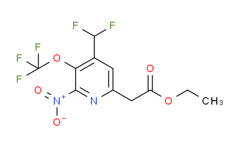AM145505 | 1805087-47-1 | Ethyl 4-(difluoromethyl)-2-nitro-3-(trifluoromethoxy)pyridine-6-acetate