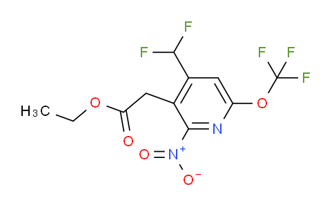 AM145507 | 1805158-95-5 | Ethyl 4-(difluoromethyl)-2-nitro-6-(trifluoromethoxy)pyridine-3-acetate