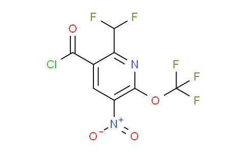 AM145510 | 1805090-82-7 | 2-(Difluoromethyl)-5-nitro-6-(trifluoromethoxy)pyridine-3-carbonyl chloride