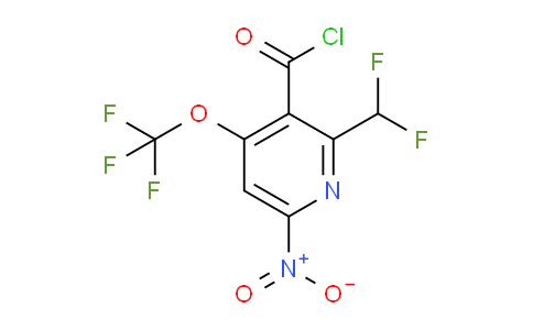 AM145515 | 1805300-80-4 | 2-(Difluoromethyl)-6-nitro-4-(trifluoromethoxy)pyridine-3-carbonyl chloride