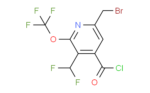 AM145517 | 1805146-42-2 | 6-(Bromomethyl)-3-(difluoromethyl)-2-(trifluoromethoxy)pyridine-4-carbonyl chloride