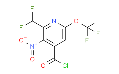AM145519 | 1806758-19-9 | 2-(Difluoromethyl)-3-nitro-6-(trifluoromethoxy)pyridine-4-carbonyl chloride