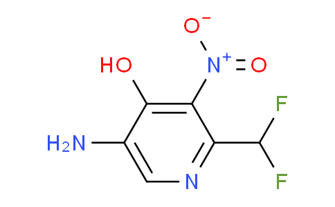 5-Amino-2-(difluoromethyl)-4-hydroxy-3-nitropyridine