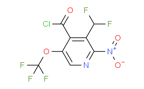 AM145523 | 1805300-95-1 | 3-(Difluoromethyl)-2-nitro-5-(trifluoromethoxy)pyridine-4-carbonyl chloride