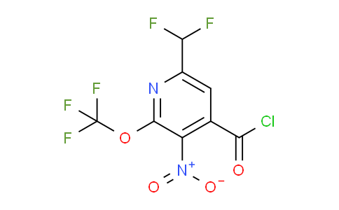 AM145525 | 1805300-86-0 | 6-(Difluoromethyl)-3-nitro-2-(trifluoromethoxy)pyridine-4-carbonyl chloride