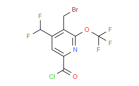AM145527 | 1804369-98-9 | 3-(Bromomethyl)-4-(difluoromethyl)-2-(trifluoromethoxy)pyridine-6-carbonyl chloride