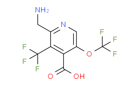 AM145528 | 1805296-69-8 | 2-(Aminomethyl)-5-(trifluoromethoxy)-3-(trifluoromethyl)pyridine-4-carboxylic acid