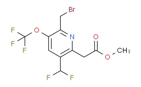 AM145532 | 1806766-43-7 | Methyl 2-(bromomethyl)-5-(difluoromethyl)-3-(trifluoromethoxy)pyridine-6-acetate