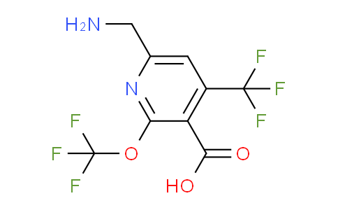 AM145536 | 1806164-99-7 | 6-(Aminomethyl)-2-(trifluoromethoxy)-4-(trifluoromethyl)pyridine-3-carboxylic acid