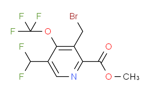 AM145553 | 1804877-96-0 | Methyl 3-(bromomethyl)-5-(difluoromethyl)-4-(trifluoromethoxy)pyridine-2-carboxylate