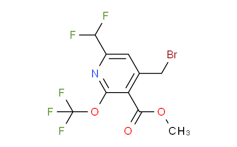 AM145559 | 1805305-93-4 | Methyl 4-(bromomethyl)-6-(difluoromethyl)-2-(trifluoromethoxy)pyridine-3-carboxylate