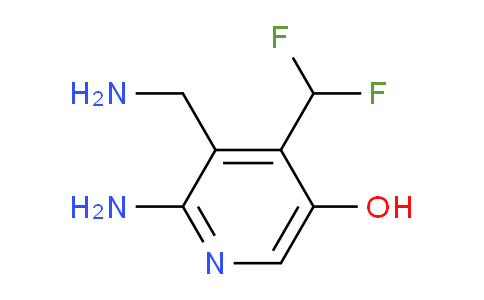 2-Amino-3-(aminomethyl)-4-(difluoromethyl)-5-hydroxypyridine