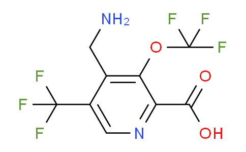 AM145560 | 1803991-96-9 | 4-(Aminomethyl)-3-(trifluoromethoxy)-5-(trifluoromethyl)pyridine-2-carboxylic acid