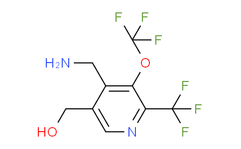 AM145562 | 1806167-31-6 | 4-(Aminomethyl)-3-(trifluoromethoxy)-2-(trifluoromethyl)pyridine-5-methanol