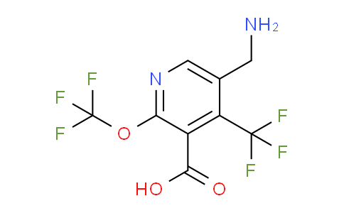 AM145563 | 1804937-90-3 | 5-(Aminomethyl)-2-(trifluoromethoxy)-4-(trifluoromethyl)pyridine-3-carboxylic acid