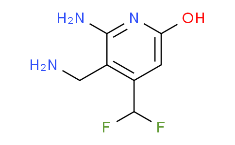 2-Amino-3-(aminomethyl)-4-(difluoromethyl)-6-hydroxypyridine