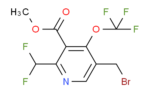 AM145570 | 1805145-01-0 | Methyl 5-(bromomethyl)-2-(difluoromethyl)-4-(trifluoromethoxy)pyridine-3-carboxylate