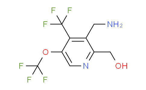 AM145572 | 1806065-53-1 | 3-(Aminomethyl)-5-(trifluoromethoxy)-4-(trifluoromethyl)pyridine-2-methanol