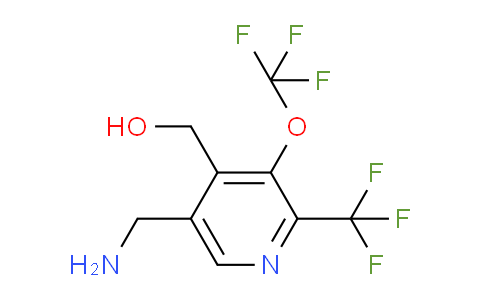 AM145574 | 1805225-89-1 | 5-(Aminomethyl)-3-(trifluoromethoxy)-2-(trifluoromethyl)pyridine-4-methanol