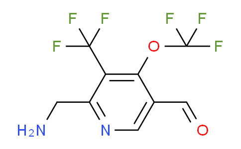 AM145581 | 1804937-27-6 | 2-(Aminomethyl)-4-(trifluoromethoxy)-3-(trifluoromethyl)pyridine-5-carboxaldehyde