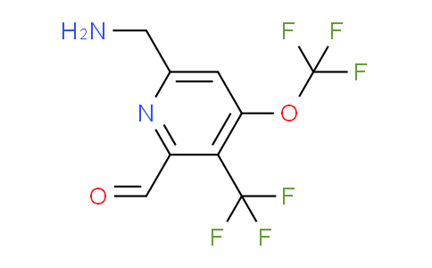 AM145584 | 1804663-39-5 | 6-(Aminomethyl)-4-(trifluoromethoxy)-3-(trifluoromethyl)pyridine-2-carboxaldehyde