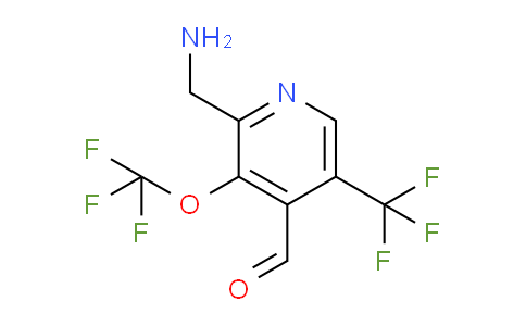 AM145585 | 1805093-27-9 | 2-(Aminomethyl)-3-(trifluoromethoxy)-5-(trifluoromethyl)pyridine-4-carboxaldehyde