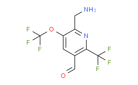 AM145587 | 1805226-21-4 | 2-(Aminomethyl)-3-(trifluoromethoxy)-6-(trifluoromethyl)pyridine-5-carboxaldehyde