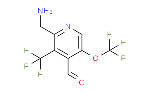 AM145588 | 1805084-77-8 | 2-(Aminomethyl)-5-(trifluoromethoxy)-3-(trifluoromethyl)pyridine-4-carboxaldehyde