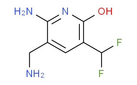 2-Amino-3-(aminomethyl)-5-(difluoromethyl)-6-hydroxypyridine