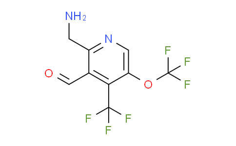 AM145596 | 1806058-47-8 | 2-(Aminomethyl)-5-(trifluoromethoxy)-4-(trifluoromethyl)pyridine-3-carboxaldehyde