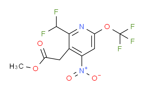 AM145597 | 1806756-79-5 | Methyl 2-(difluoromethyl)-4-nitro-6-(trifluoromethoxy)pyridine-3-acetate