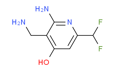2-Amino-3-(aminomethyl)-6-(difluoromethyl)-4-hydroxypyridine
