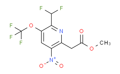 AM145600 | 1806774-83-3 | Methyl 2-(difluoromethyl)-5-nitro-3-(trifluoromethoxy)pyridine-6-acetate