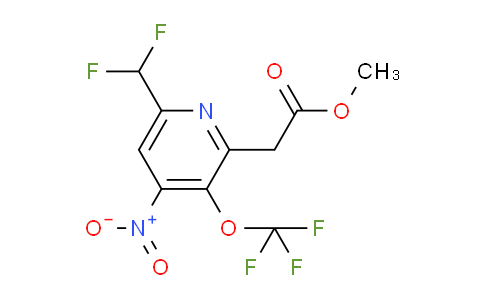AM145602 | 1806049-89-7 | Methyl 6-(difluoromethyl)-4-nitro-3-(trifluoromethoxy)pyridine-2-acetate
