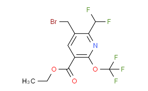 AM145603 | 1805236-02-5 | Ethyl 3-(bromomethyl)-2-(difluoromethyl)-6-(trifluoromethoxy)pyridine-5-carboxylate