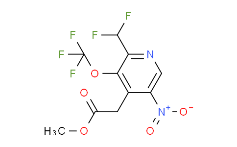 AM145608 | 1806049-90-0 | Methyl 2-(difluoromethyl)-5-nitro-3-(trifluoromethoxy)pyridine-4-acetate