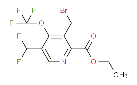 AM145610 | 1806765-47-8 | Ethyl 3-(bromomethyl)-5-(difluoromethyl)-4-(trifluoromethoxy)pyridine-2-carboxylate