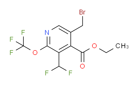 AM145611 | 1805282-03-4 | Ethyl 5-(bromomethyl)-3-(difluoromethyl)-2-(trifluoromethoxy)pyridine-4-carboxylate