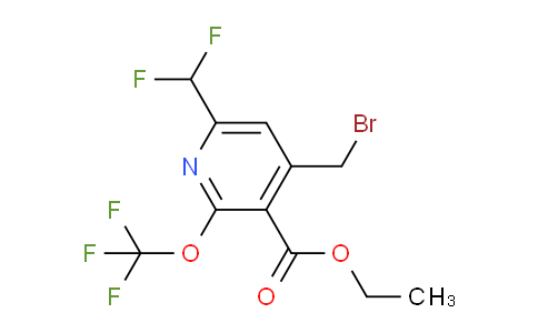 AM145613 | 1803991-54-9 | Ethyl 4-(bromomethyl)-6-(difluoromethyl)-2-(trifluoromethoxy)pyridine-3-carboxylate