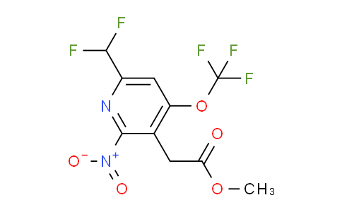 AM145614 | 1805300-18-8 | Methyl 6-(difluoromethyl)-2-nitro-4-(trifluoromethoxy)pyridine-3-acetate