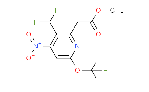 AM145616 | 1804709-51-0 | Methyl 3-(difluoromethyl)-4-nitro-6-(trifluoromethoxy)pyridine-2-acetate